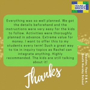 Bricks in School feedback