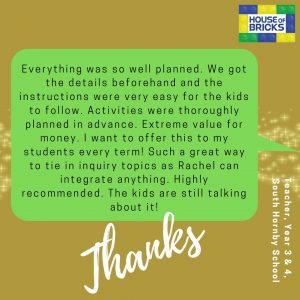 Bricks in School feedback